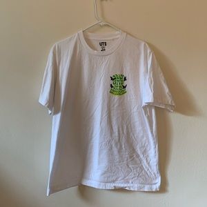 Uniglo X Verdy you give me butterflies t shirt